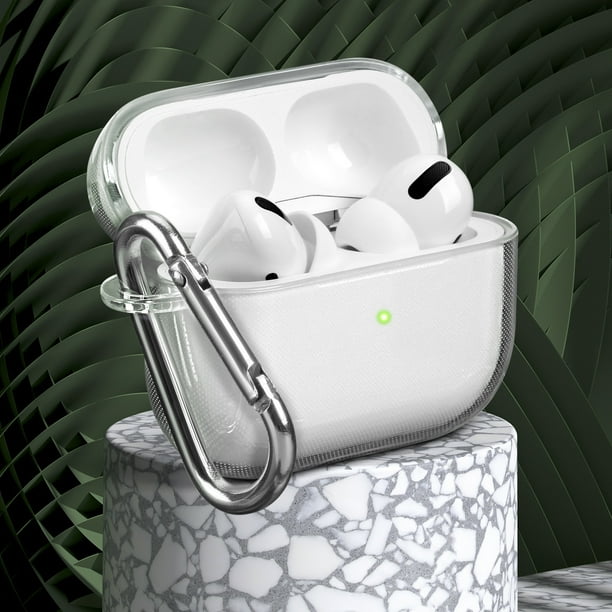 Airpods Pro Case, GMYLE Clear Protective Shockproof Earbuds Wireless