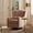 Performance Dusty Rose Eco-Basketweave, variant on Namesake Devon Recliner and Swivel Glider