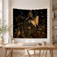 thumbnail image 5 of Celestial Apothecary Bottle in Starry Night, Mystical Boho Gothic for Dark Art Lovers, Occult Decor, Halloween Gift Tapestry Wall Hanging for Bedroom, Living Room, 5 of 7