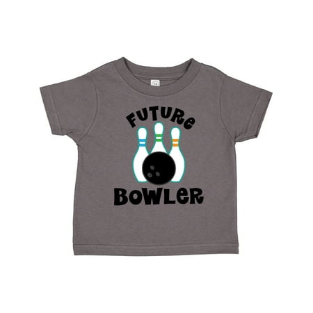 

Inktastic Future Bowling Childs Bowling Gift Toddler Boy or Toddler Girl T-Shirt