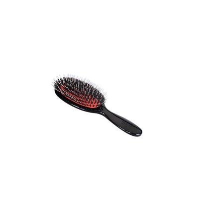 Bass Brushes Large Oval Cushion Wild Boar Nylon Bristle 52 Hair