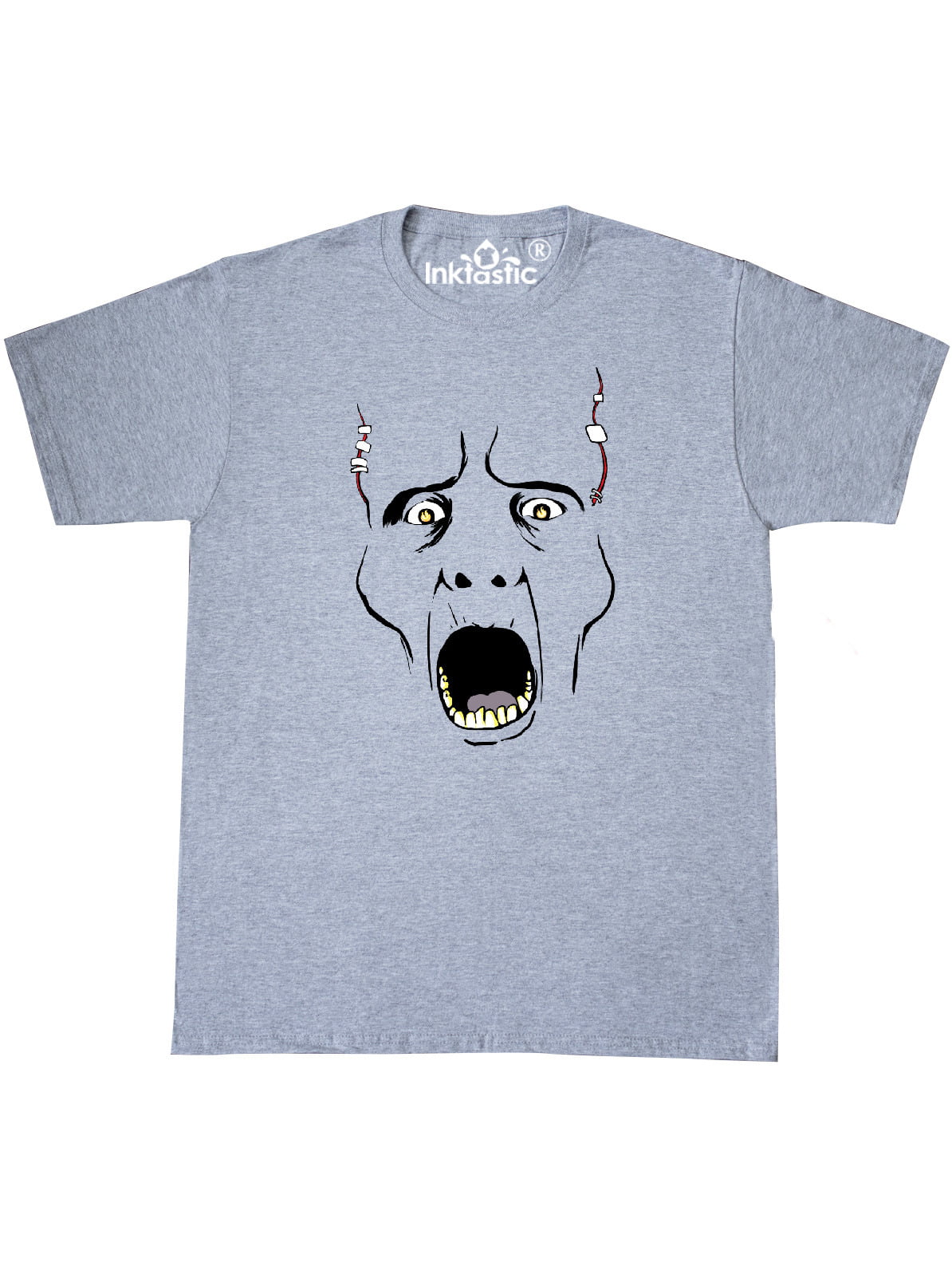 Inktastic Monster Faces Frankenstein T-Shirt - Walmart.com