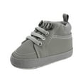 thumbnail image 2 of WOYY Newborn Boys Prewalker High Top Non Slip Walking Shoes Casual Sport Slip-On Shoes, 2 of 5
