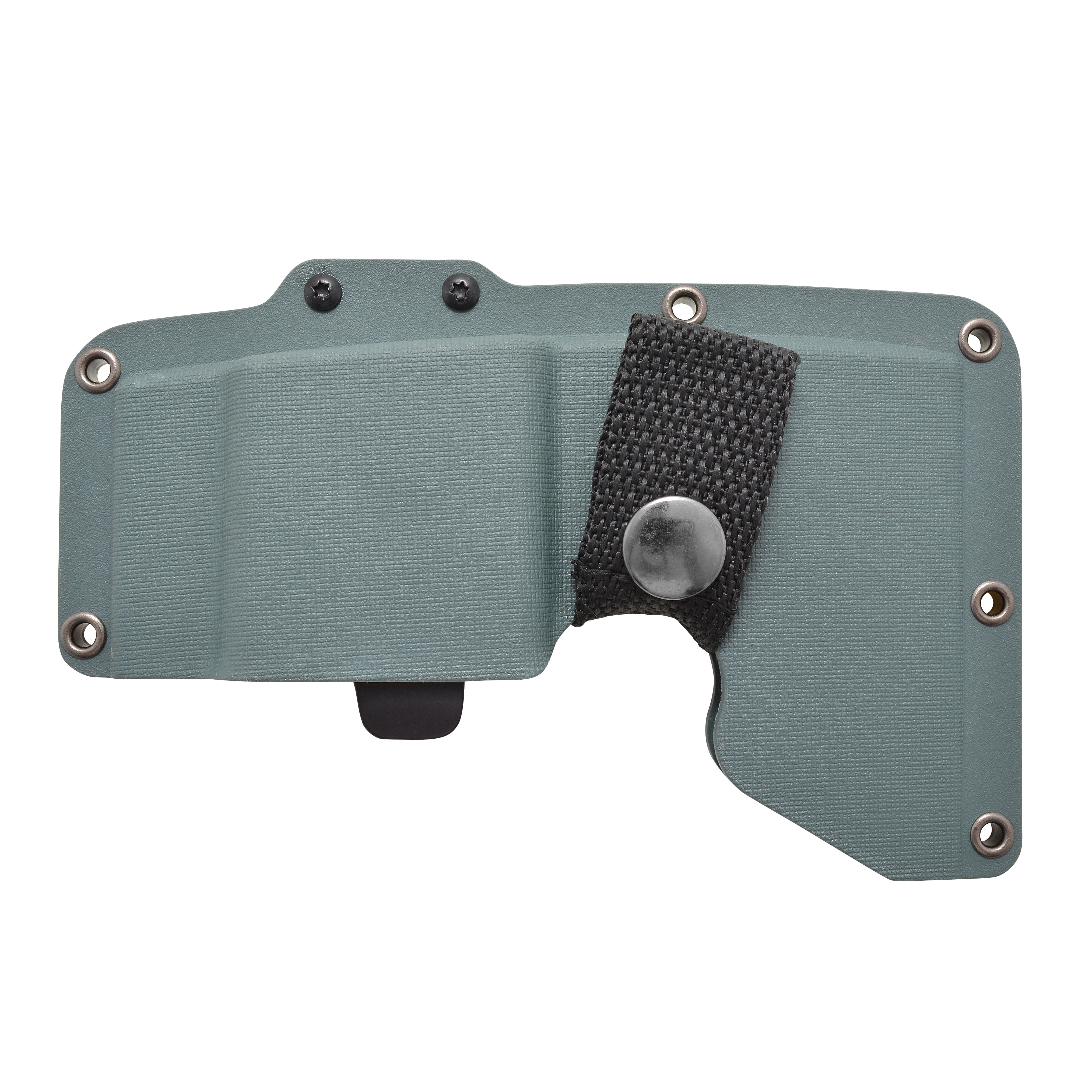 Camillus Camtrax 3-in-1 Hatchet 7" Lock Back Saw and Hammer, 2.75" Blade with Sheath, Gray
