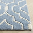 thumbnail image 5 of SAFAVIEH Chatham Xanthia Geometric Wool Area Rug, Blue/Ivory, 5' x 8', 5 of 14