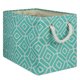 thumbnail image 1 of DII Poliéster Bin Vitral Aqua Rectangle Medium Design Imports CAMZ10002, 1 of 2