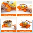 thumbnail image 2 of Crawling Crab Baby Toy, Musical Crawling Dancing Moving Walking Bouncing Learning Crab Tummy Time Toys Sensory Toddler Travel Toys for 1-3 Year Old Boy Girl, 2 of 7