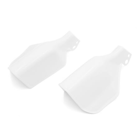 Handle Boar Brush - Pair White Motorcycle Handlebar Brush Bar Hand Guard Handguard for Yamaha