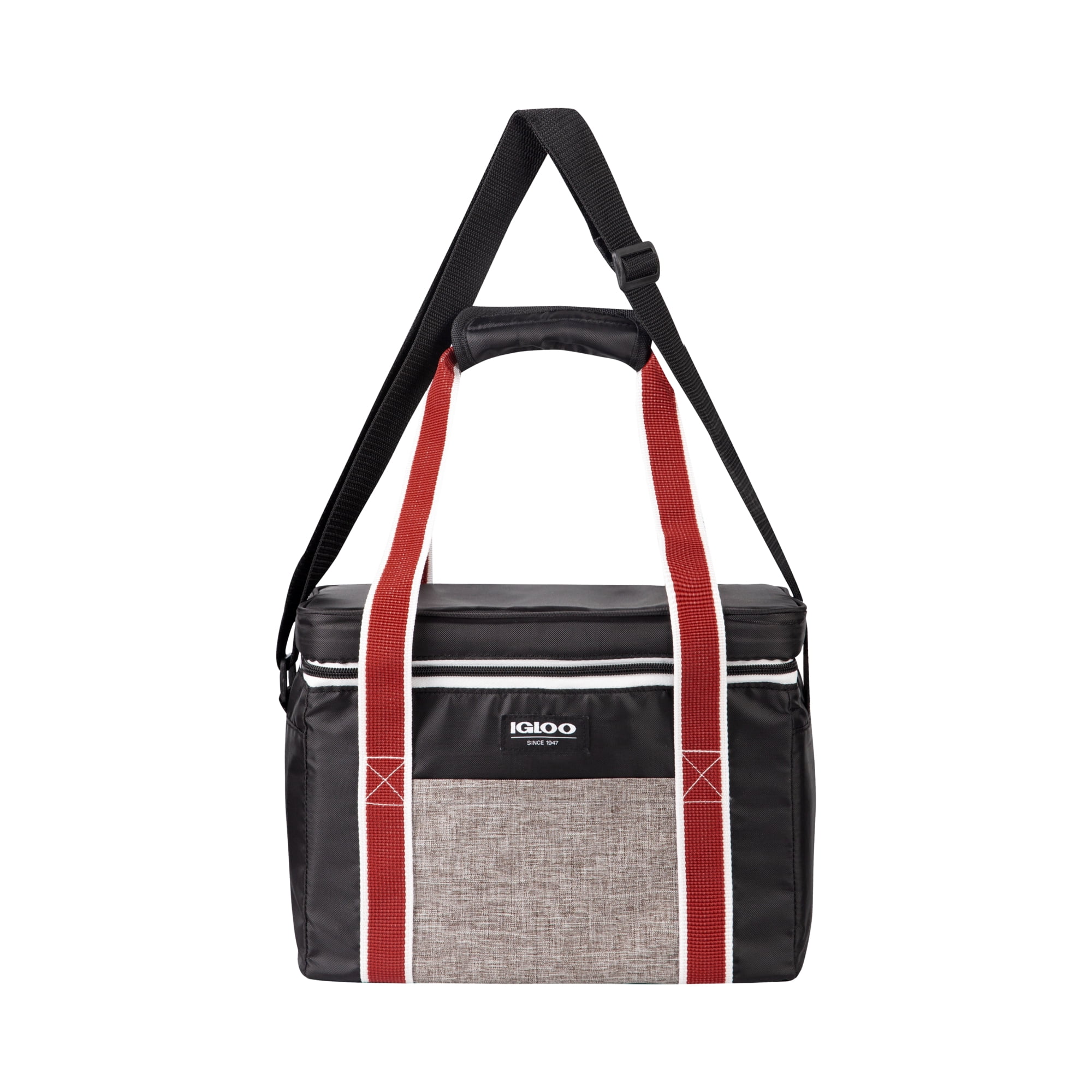 Igloo 9 Can Balance Mini City Cooler Lunch Tote- Gray/Black