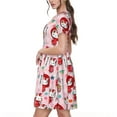 thumbnail image 2 of Sigee Sanrio Cg for Women's Short Sleeve Dress Relaxed Fit Dress with Pockets, 2 of 7