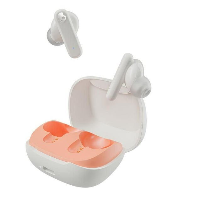Skullcandy Smokin' Buds XT - Wireless Earphones Bone Orange Glow