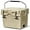 Khaki, variant on PINDEE 16 Quart Cooler, 24 Can Insulated Ice Chest Box with Heavy Duty Handle and 2 Cup Holders, 3-5 Days Ice Retention, Portable Leakproof Hard Cooler for Camping, Fishing, Picnic, Outdoor