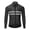 Black, variant on Packable Lightweight Cycling Windbreaker Jacket with Hood and Reflective Strips for Men, Navy, Size XL, 1 Pack