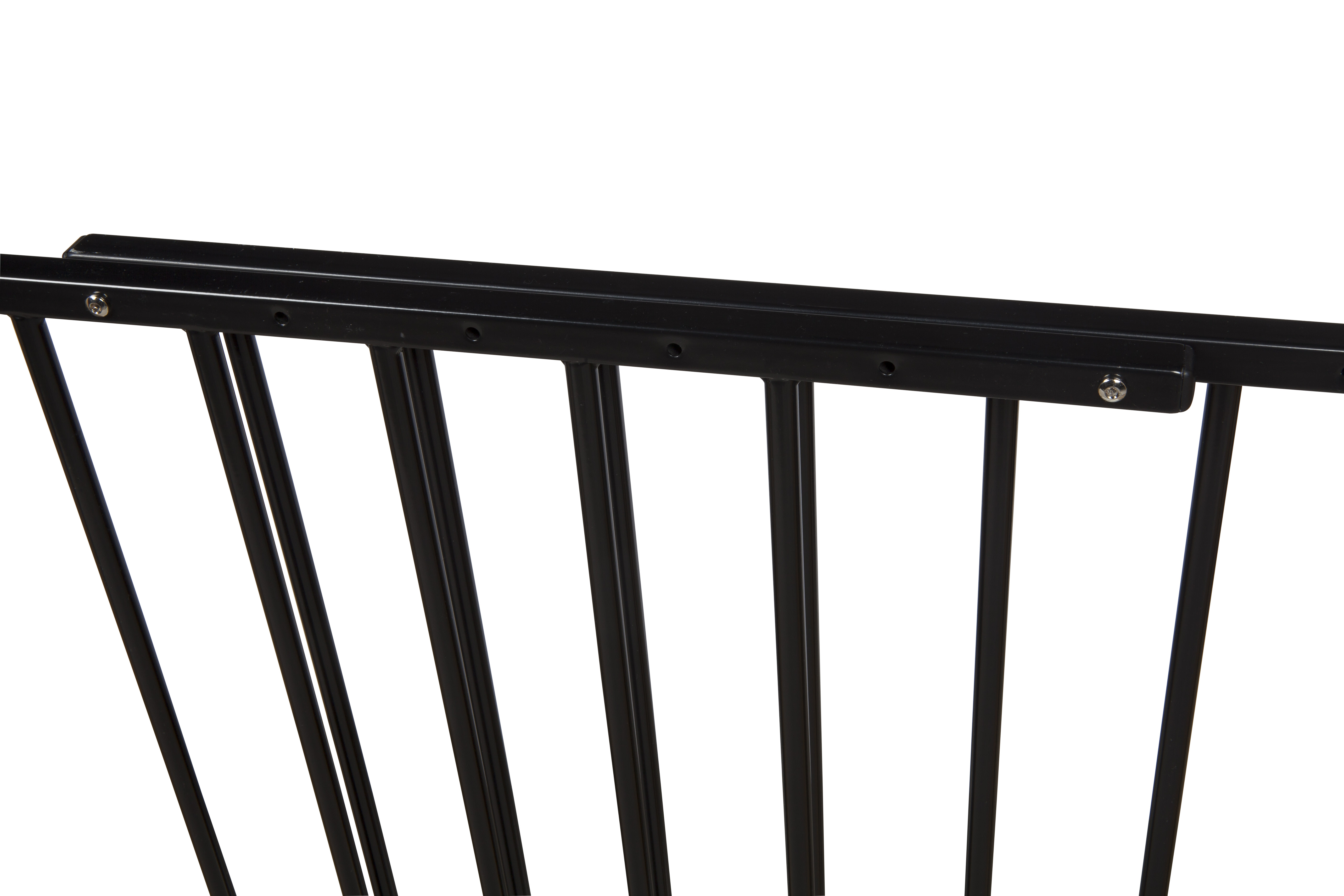 Storkcraft Easy Walk Thru Tall Metal Safety Gate White Walmartcom