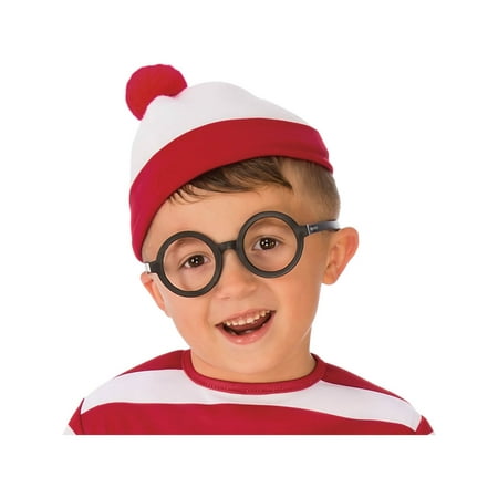 Where's Waldo Deluxe Glasses Halloween Costume Accessory