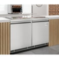 thumbnail image 6 of 48 in. Commercial Refrigerated Prep Station Cold Table, Stainless-Steel Refrigerator with 9 Pan Storage with Cover and Two Adjustable Shelves, ETL Listed, 6 of 11