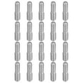 thumbnail image 1 of Uxcell M5x10 à M6x10 Vis à Double Extrémité Filetée, Lot de 20 Boulons en Acier Inoxydable, Longueur 20mm, 1 of 6
