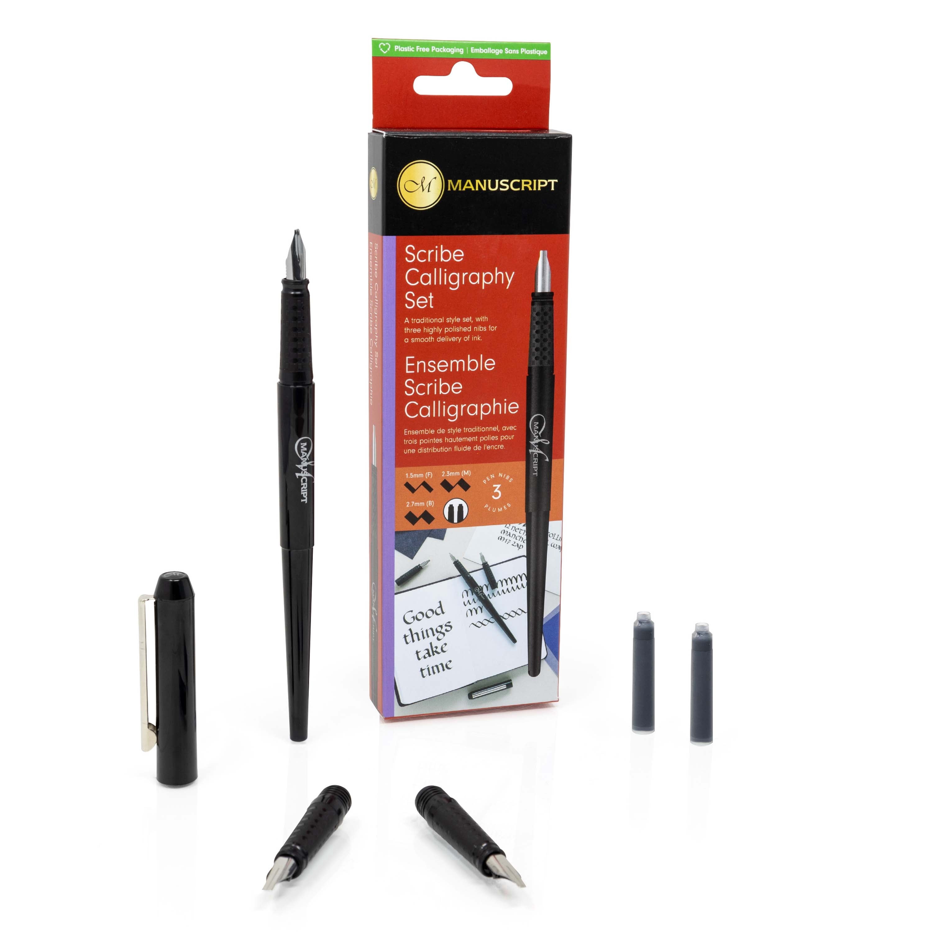 Manuscript Calligraphy Fountain Pen - Scribe Set