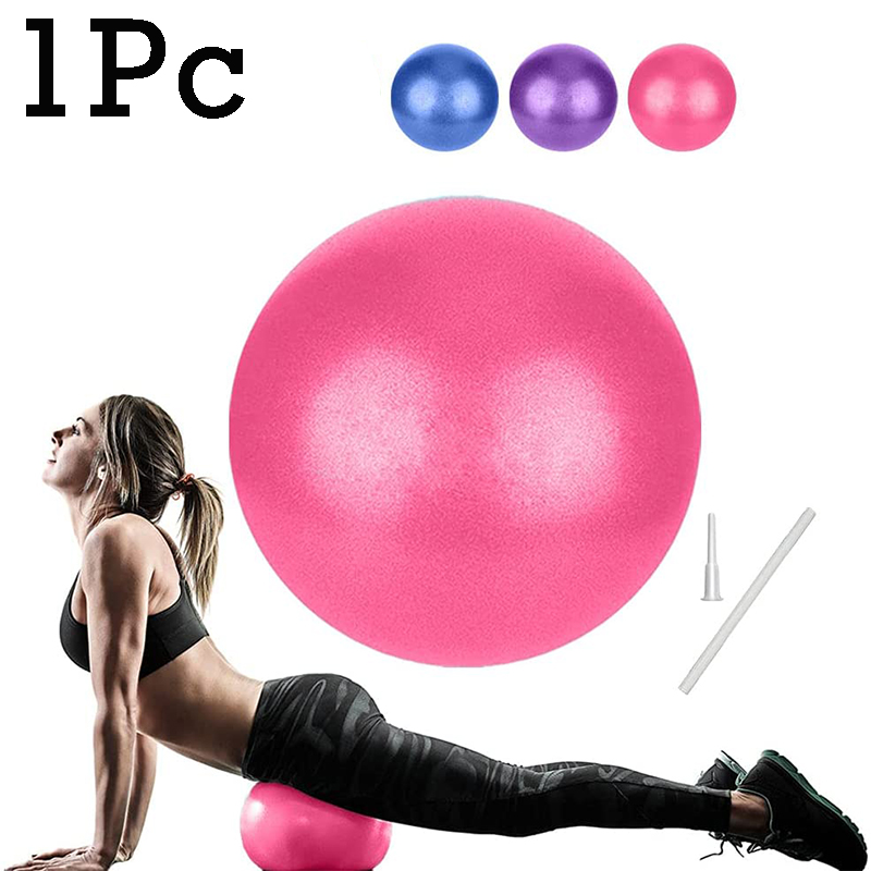 Small Pilates Ball, Therapy Ball, Mini Workout Ball, Core Ball, 10 Inch