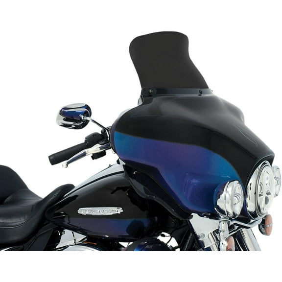 Dark Smoke 9" Spoiler-Style Windshield for Harley-Davidson FLH Batwing Fairing