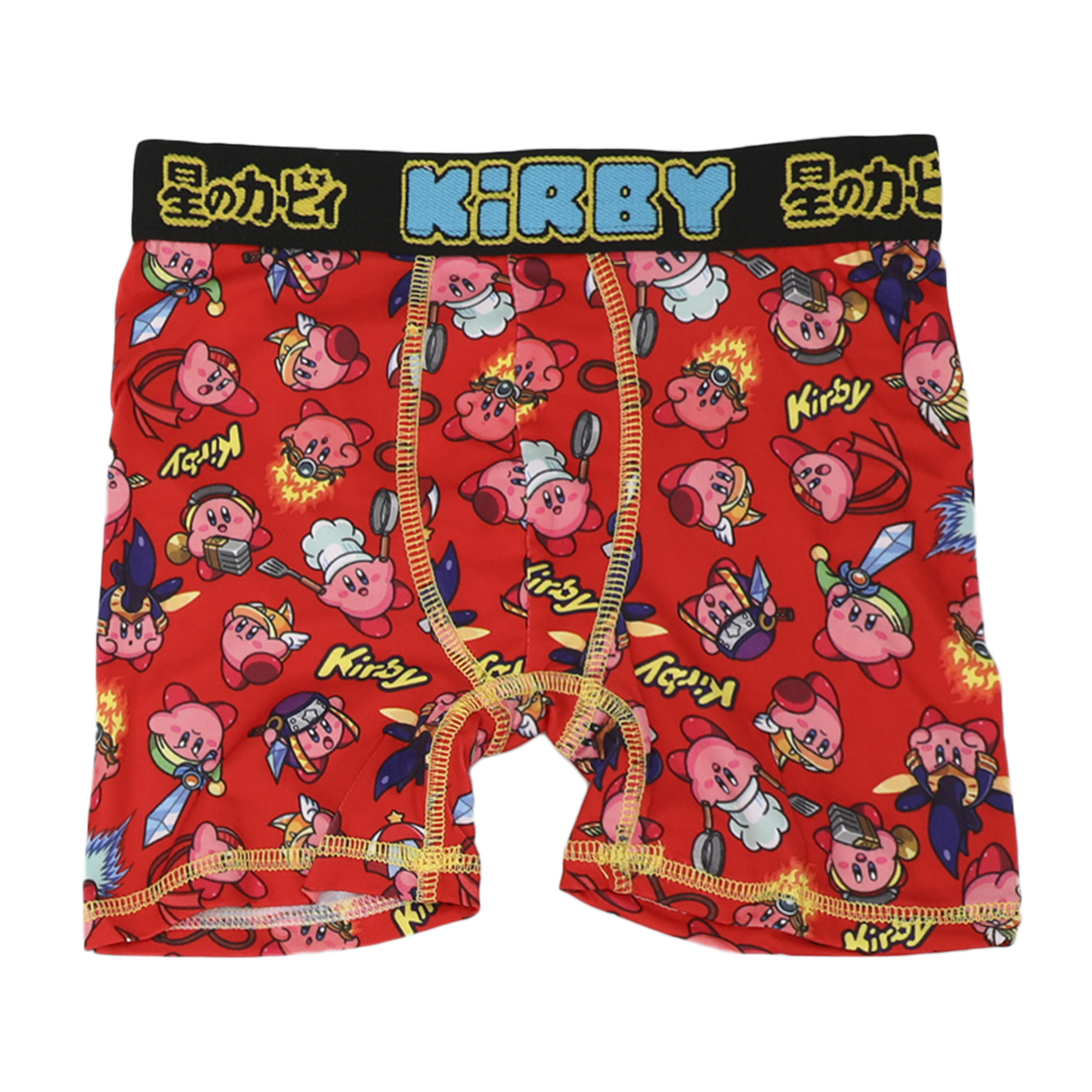 Kirby Characters & Power Ups 4-Pack Boy's Boxer Briefs-4 - image 4 of 5