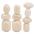 thumbnail image 5 of Bloque de construcción Juego de apilamiento de piedra Juego de apilamiento de madera Piedra de colorPiedra de color de madera de alta calidad, piedra de bloques de construcción, regalo de cumpleaos, c LHCER No, 5 of 5