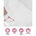 thumbnail image 6 of Watercolor Easter Kitchen Dish Towels for Drying Dishes Set of 4, Cute Rabbits Ears Flowers Bow Spring Beige Waffle Weave Microfiber Hand Tea Bathroom Towels Quick Dry & Absorbent Towel 15.7x23.6, 6 of 7