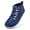 Blue, variant on HOBIBEAR Women's Canvas Barefoot Boots: Zero-Drop, Wide-Width, Mid-Top Breathable Walking Footwear