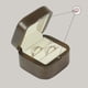 thumbnail image 4 of Caja De Anillo De Madera De Premium dor De Regalo Cuadrado Para Aniversario, 4 of 9
