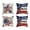 A, variant on Let Freedom Ring Stars Fireworks Red White Flower Throw Pillow Covers, 18 x 18 Inch 4th of July Patriotic Independence Memorial Day USA Flag Cushion Case for Sofa Couch Set of 4