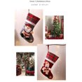 thumbnail image 3 of Calcetines de Navidad , paquete de grandes clásicas de a cuadros para colgar en la chimenea,adorno para decoración de fiestas de Navidad, 3 of 4