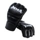 thumbnail image 3 of Guantes de MMA, guantes de kickboxing con dedos, palmas abiertas, guantes de entrenamiento para artes marciales Negro, 3 of 5