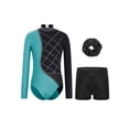 thumbnail image 1 of vastwit Ensemble de Justaucorps de Patinage Rythmique pour Filles, Uniformes de Danse Ballet, Justaucorps de Gymnastique Vert 6, 1 of 7