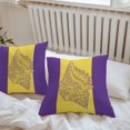 thumbnail image 6 of Yellow Purple Conch Throw Pillow Covers 18x18 Inch Set of 2, Summer Beach Coastal Modern Art Waterproof Outdoor Pillow Covers, Decorative Cushion Pillowcases for Couch, Sofa, Bed, Garden, Patio, 6 of 9
