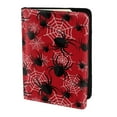 thumbnail image 2 of Rateoe A Web With A Spider 1 Pattern Passport Holder Wallet Leather Mulit-purpose Travel Wallet Credit Cards Case ,Passport Cover for Women Men-6.5 in, 2 of 5