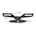 thumbnail image 4 of Universal Folding Motorcycle Tail Tidy Fender Eliminator License Plate Holder(black)(1pcs), 4 of 5