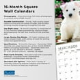 thumbnail image 6 of Puppy Pals | 2026 12x24" (Hanging) Monthly Square Wall Calendar | Plato, 6 of 9
