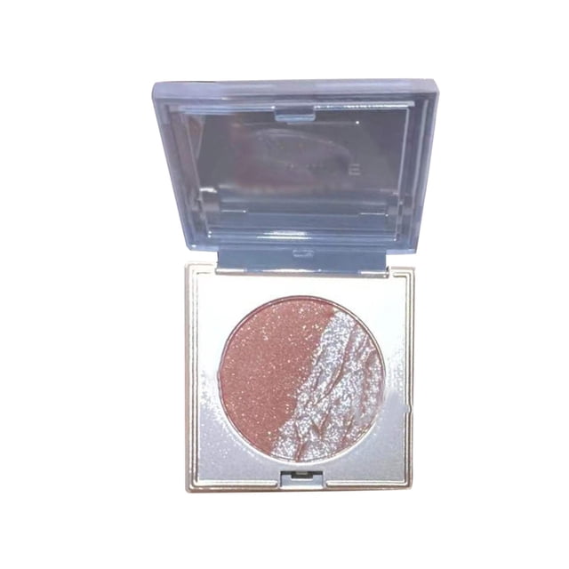 New Double Pieced Small Crying Pack Water Light Highlighter Powder Eyeshadow Dual Use Glitter, Makeup Eye Shadow
