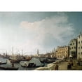 thumbnail image 2 of Canaletto: Venice. /Nthe Bank Of The Schiavoni Looking West. Canvas. Poster Print by  (18 x 24), 2 of 2