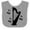 Heather and White, variant on Inktastic Harp Silhouette Music Gift Boys or Girls Baby Bib