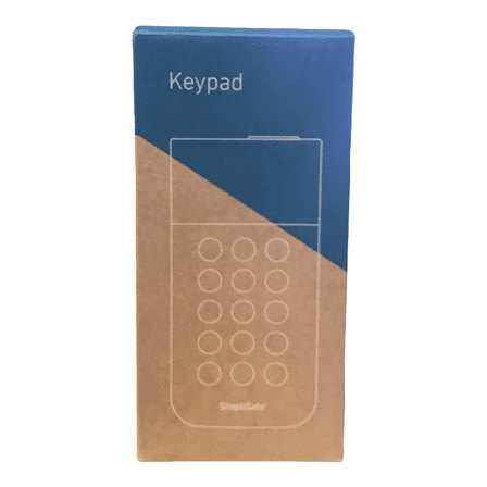 3rd Generation SimpliSafe Wireless Keypad (KP3W, White)
