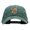 Dk Green, variant on Dual Koi Embroidered Washed Cotton Brass Buckle Cap - Dk Green OSFM