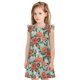 thumbnail image 1 of Fotbe Rose Flowers Vestido de Dormir para Niñas de 3 a 10 Años, Mangas Cortas, Estilo Princesa, Pijama Camisón con Mangas Voladas-Medium, 1 of 6