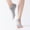 Light gray, variant on Women Five Toe Backless Pilates Socks Non-Slip Fitness Workout Yoga Socks Ladies Breathable Sports Ballet Dance Slippers for Gym