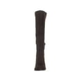 thumbnail image 2 of Womens Tommy Hilfiger Rosario Knee High Boots, Dark Brown Suede, 10 US, 2 of 5
