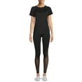 thumbnail image 5 of Avia Women's Crewneck Short Sleeve T-Shirt With Pockets, 5 of 5