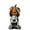 B, variant on XHKUYI Halloween Skeleton Figurine 5.75 inches, Halloween Speak No Jack-O-Lantern Skeleton Sculpture, Spooky Skeleton Statue for Home, Desk, Shelf, Party Decor