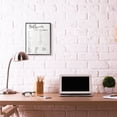 thumbnail image 2 of Bathroom Word Scramble Fun Family Word Design Oversized Framed Giclee Texturized Art by Daphne Polselli, 2 of 8