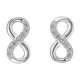 thumbnail image 1 of Pendientes de plata esterlina y circonitas cúbicas Yuxing Dew 3517CZ027, 1 of 4