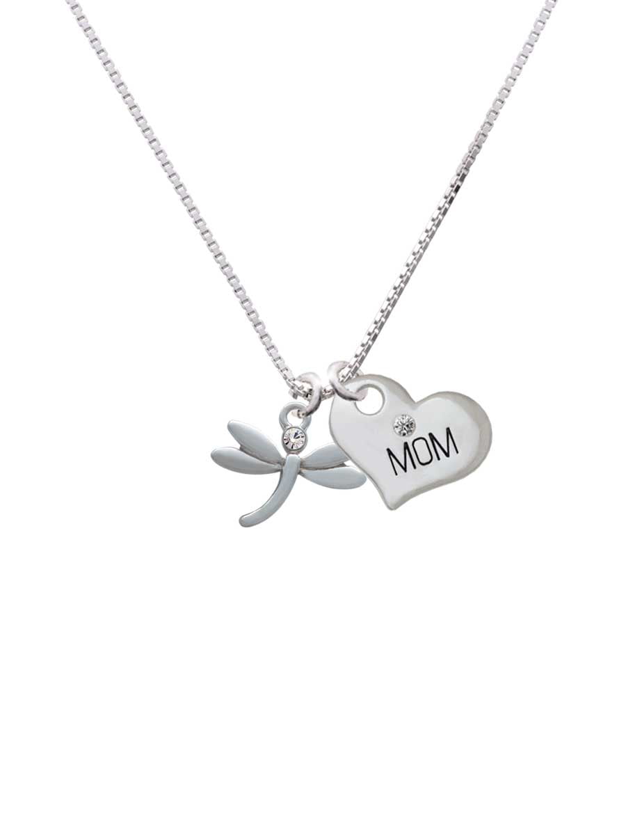 mom heart necklace